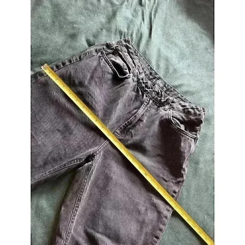 BDG black Jeans size 28 urban outfitters high waisted mom style wide leg - Picture 9 of 12